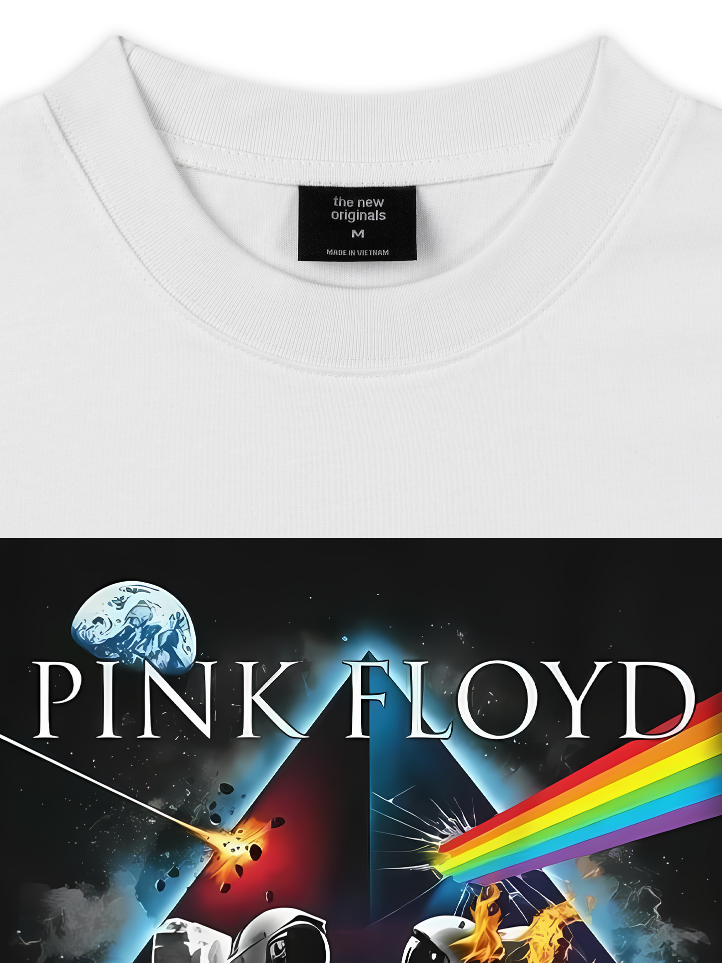 Áo Thun Relaxed Fit Pink Floyd Outer Space