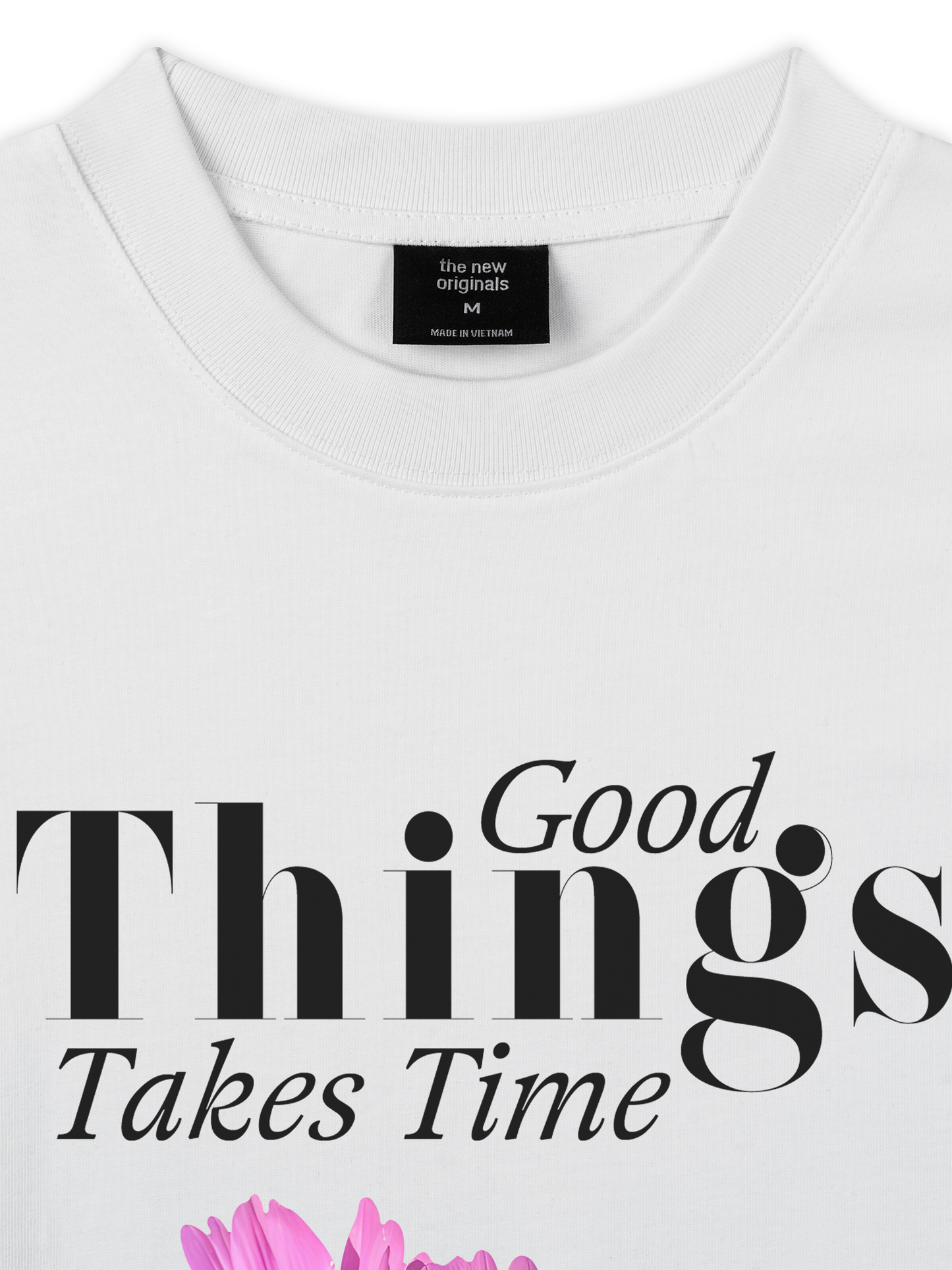 Áo Thun Relaxed Fit Iconic Good Things Take Time