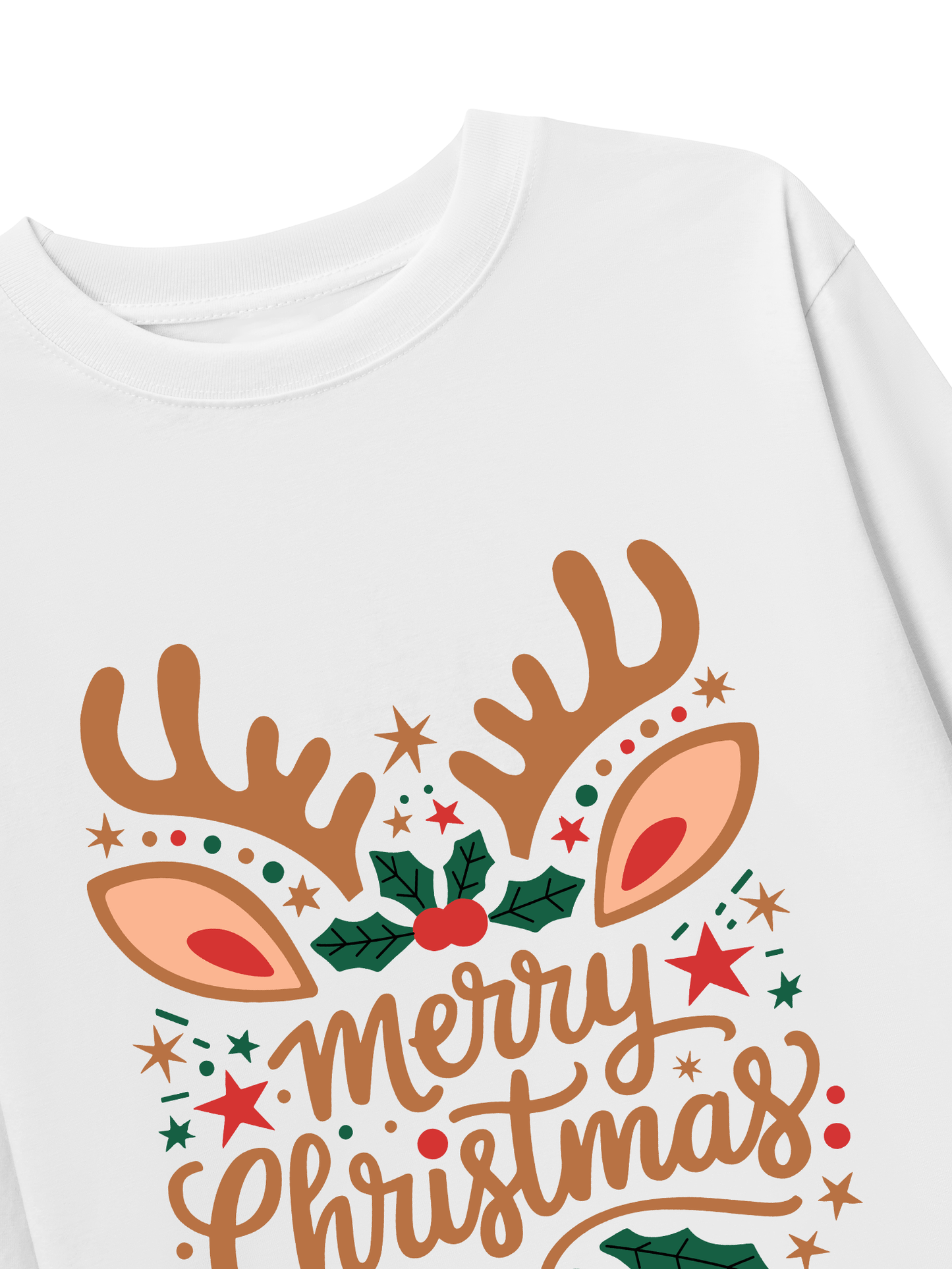 Áo Thun Dài Tay Holly Reindeer