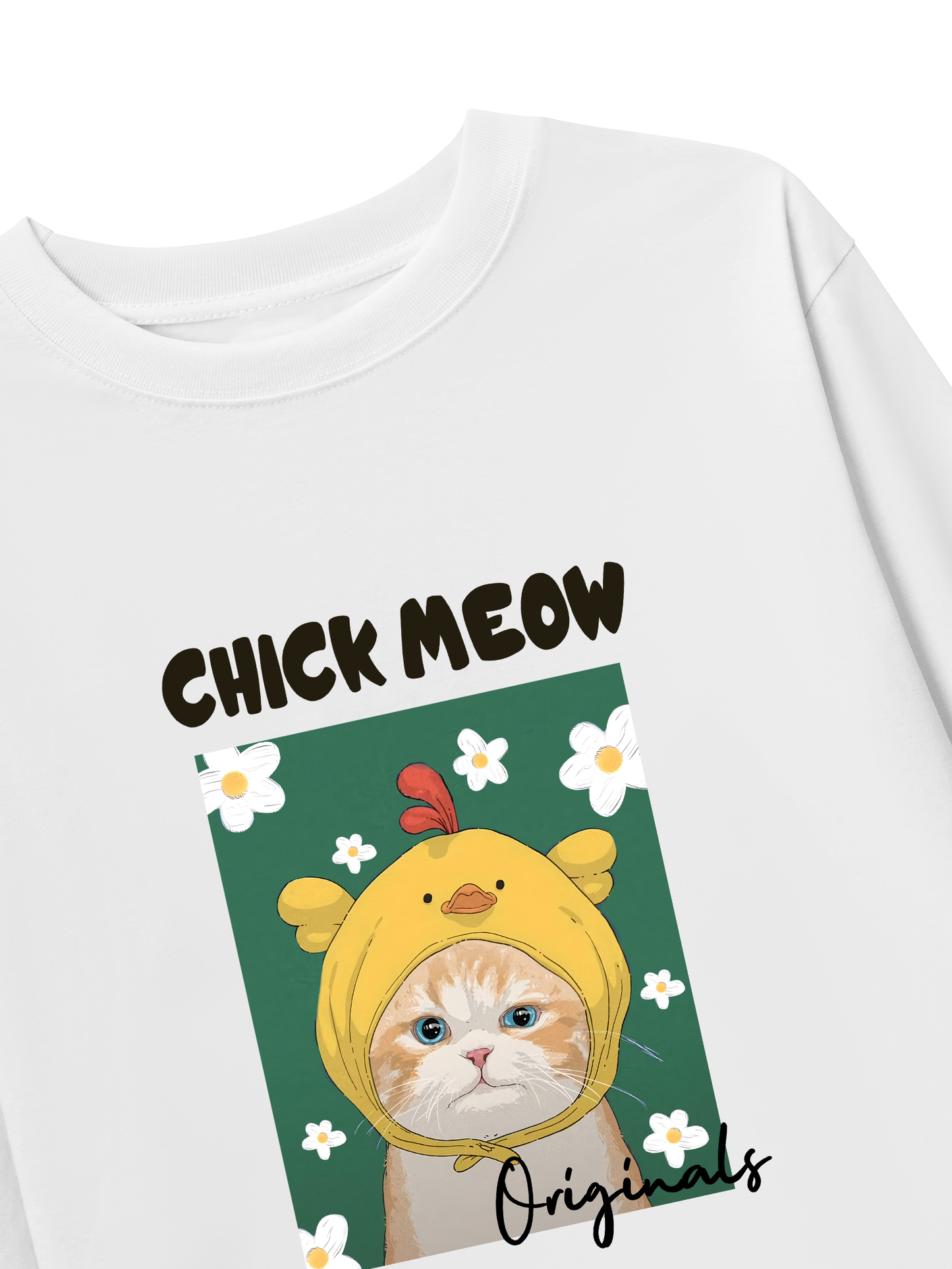 Áo Thun Dài Tay Chick Meow