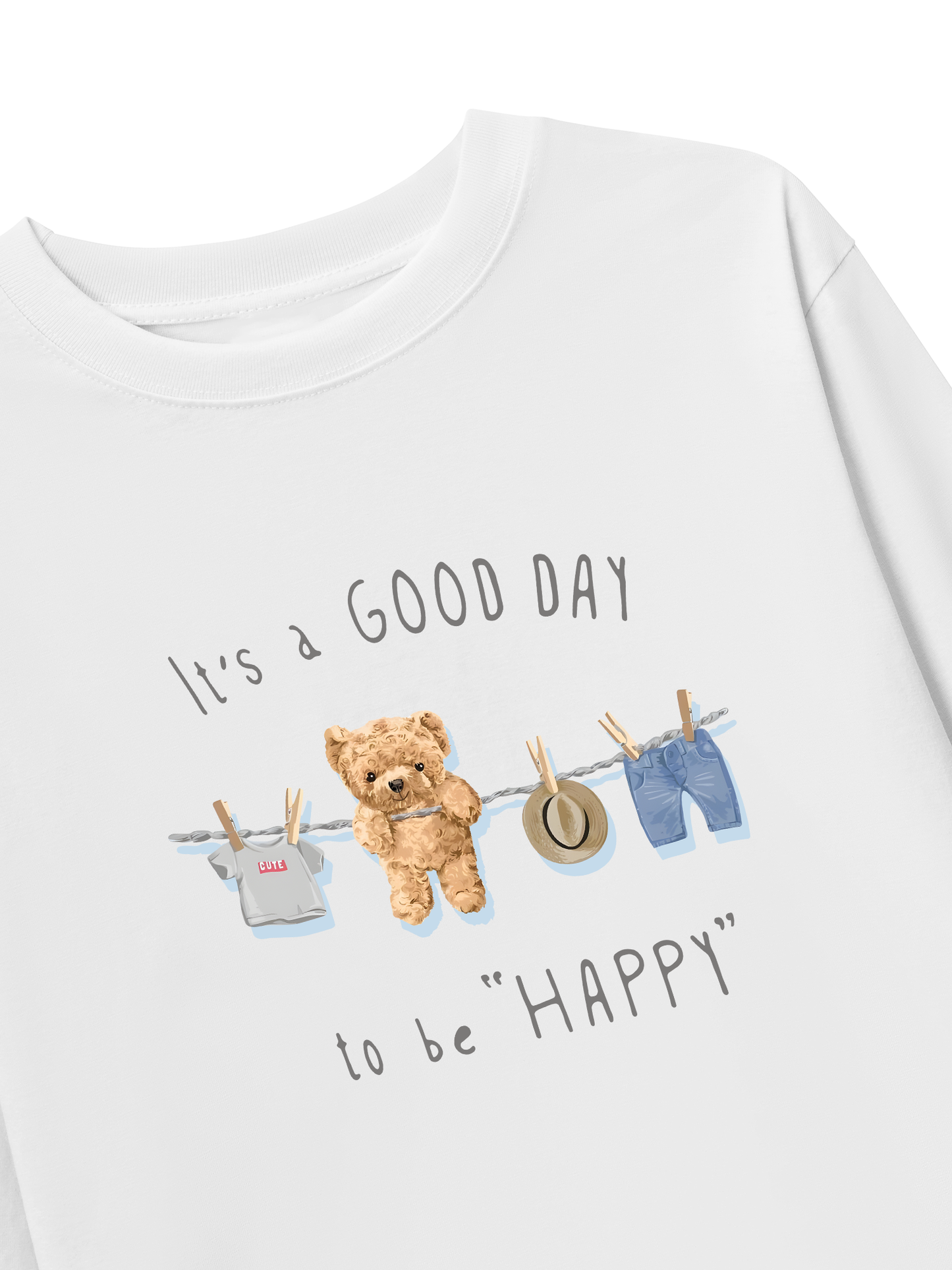 Áo Thun Dài Tay It_s A Good Day
