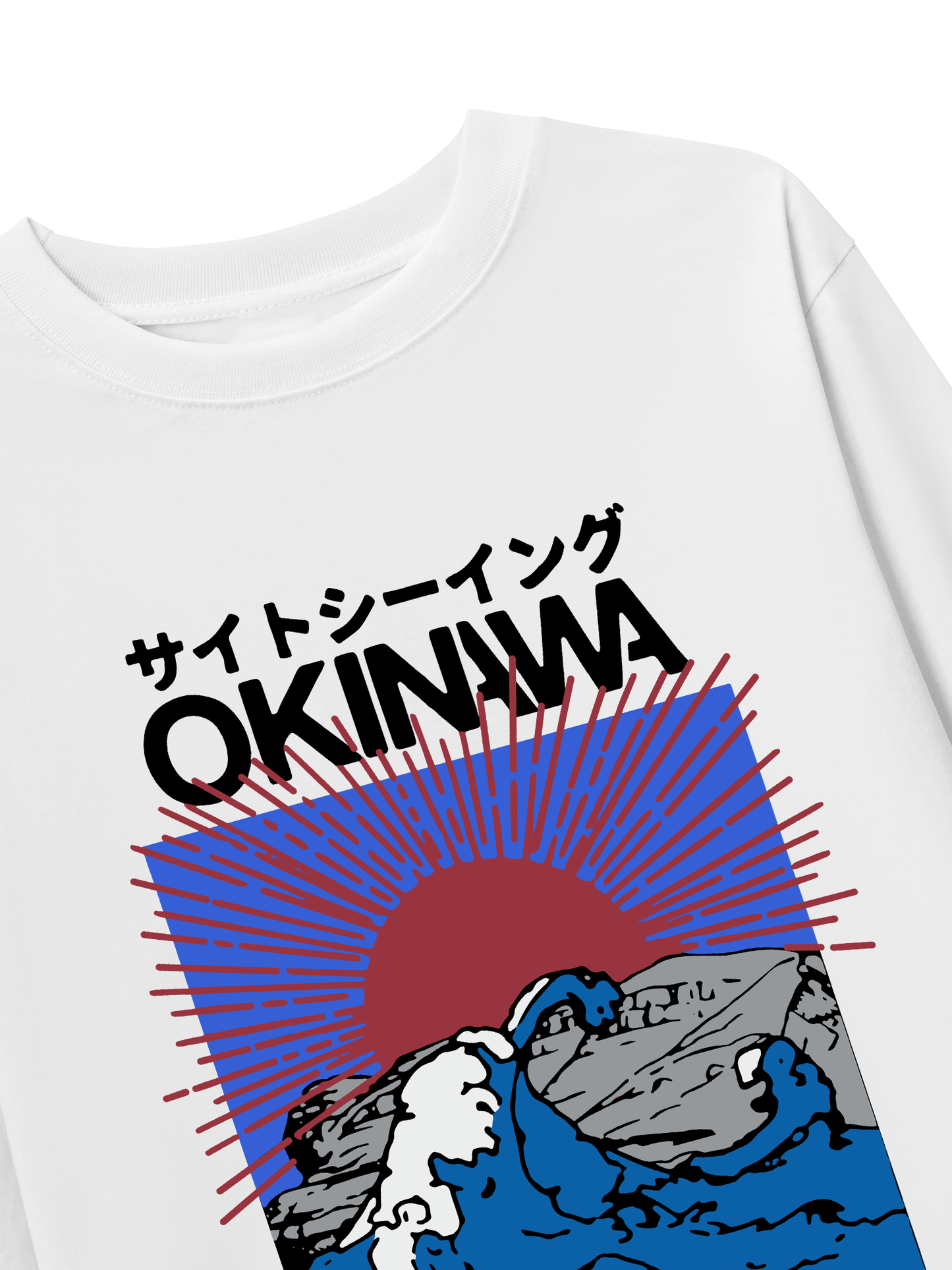 Áo Thun Dài Tay Great Wave Okinawa
