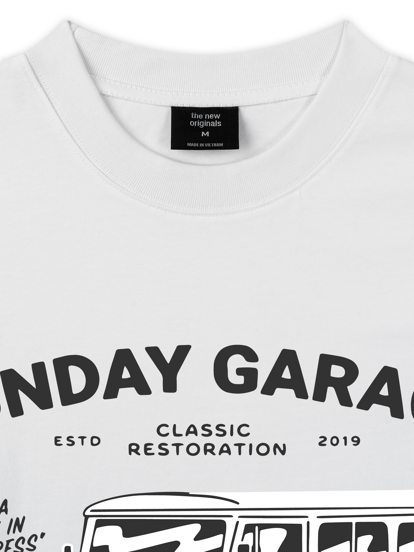 Áo Thun Relaxed Fit Sunday Garage