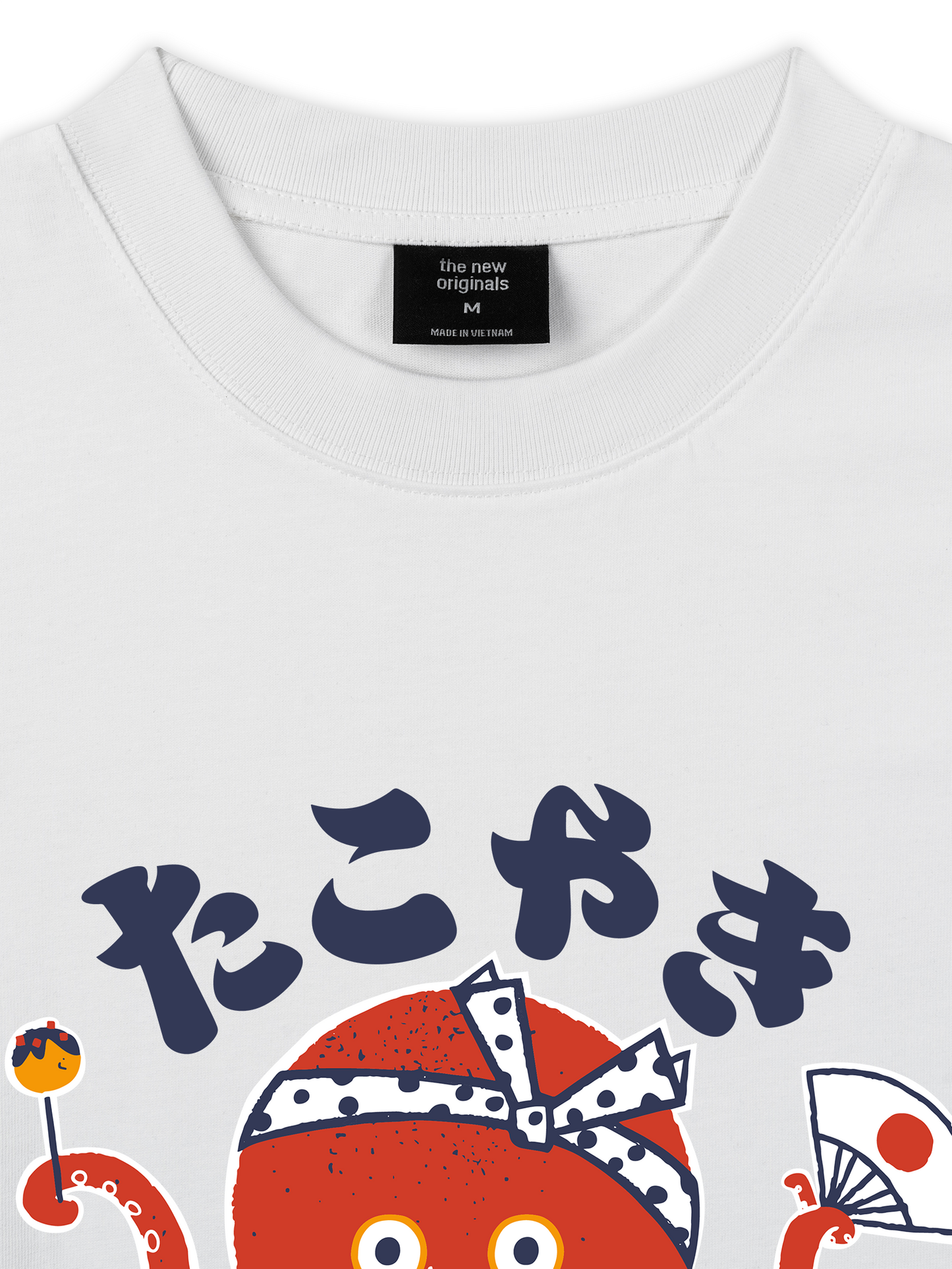 Áo Thun Relaxed Fit Takoyaki Chan