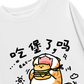 Áo Thun Dài Tay Sweet Pastry Cute Meow With Burger