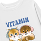 Áo Thun Dài Tay Vitamin Meow And Woof
