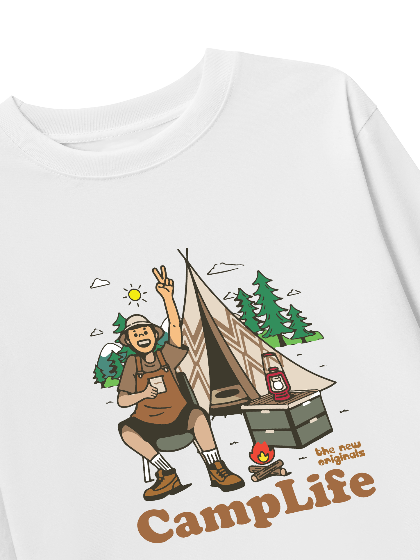 Áo Thun Dài Tay Camplife Original
