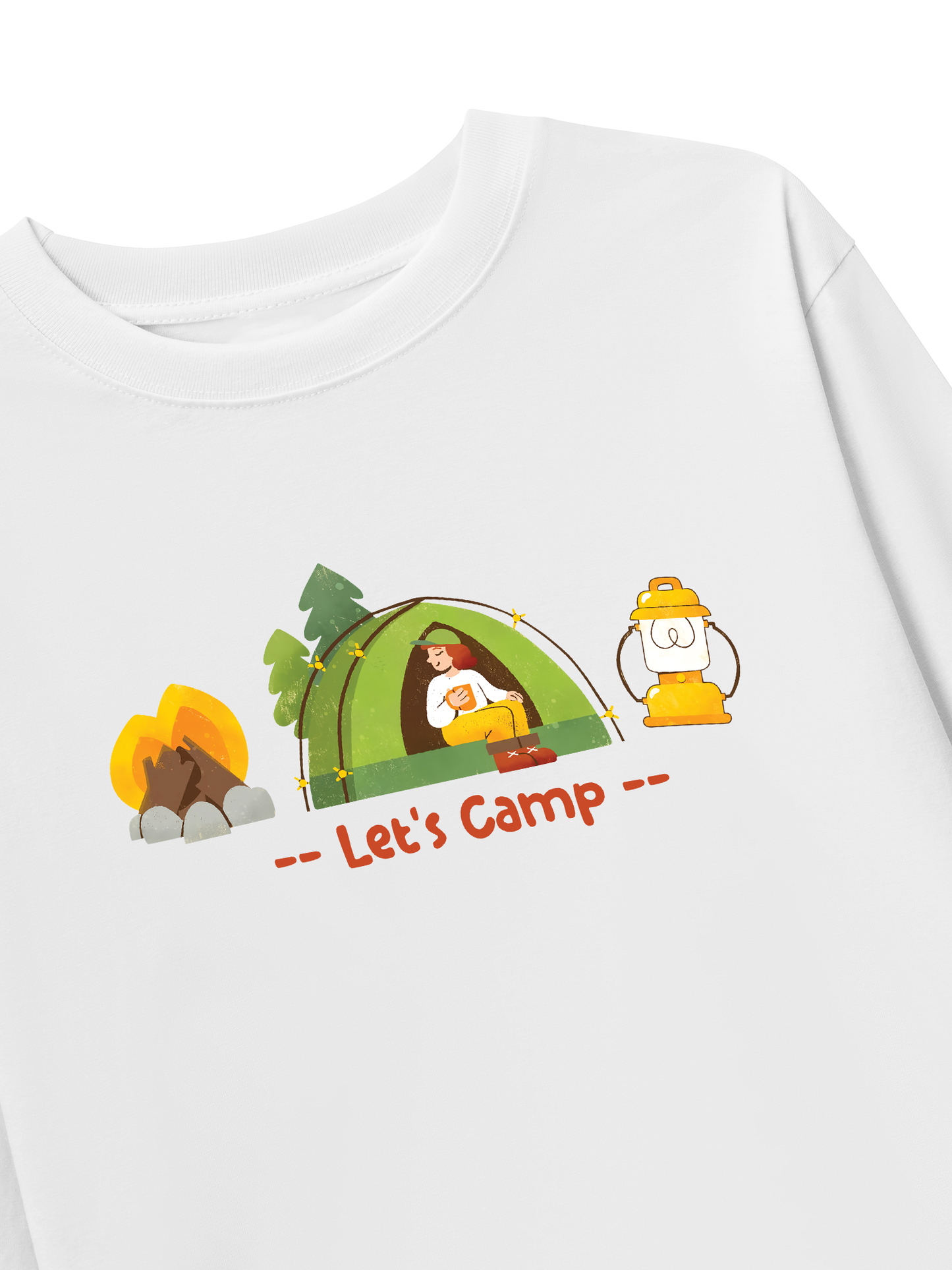 Áo Thun Dài Tay Let_s Camp