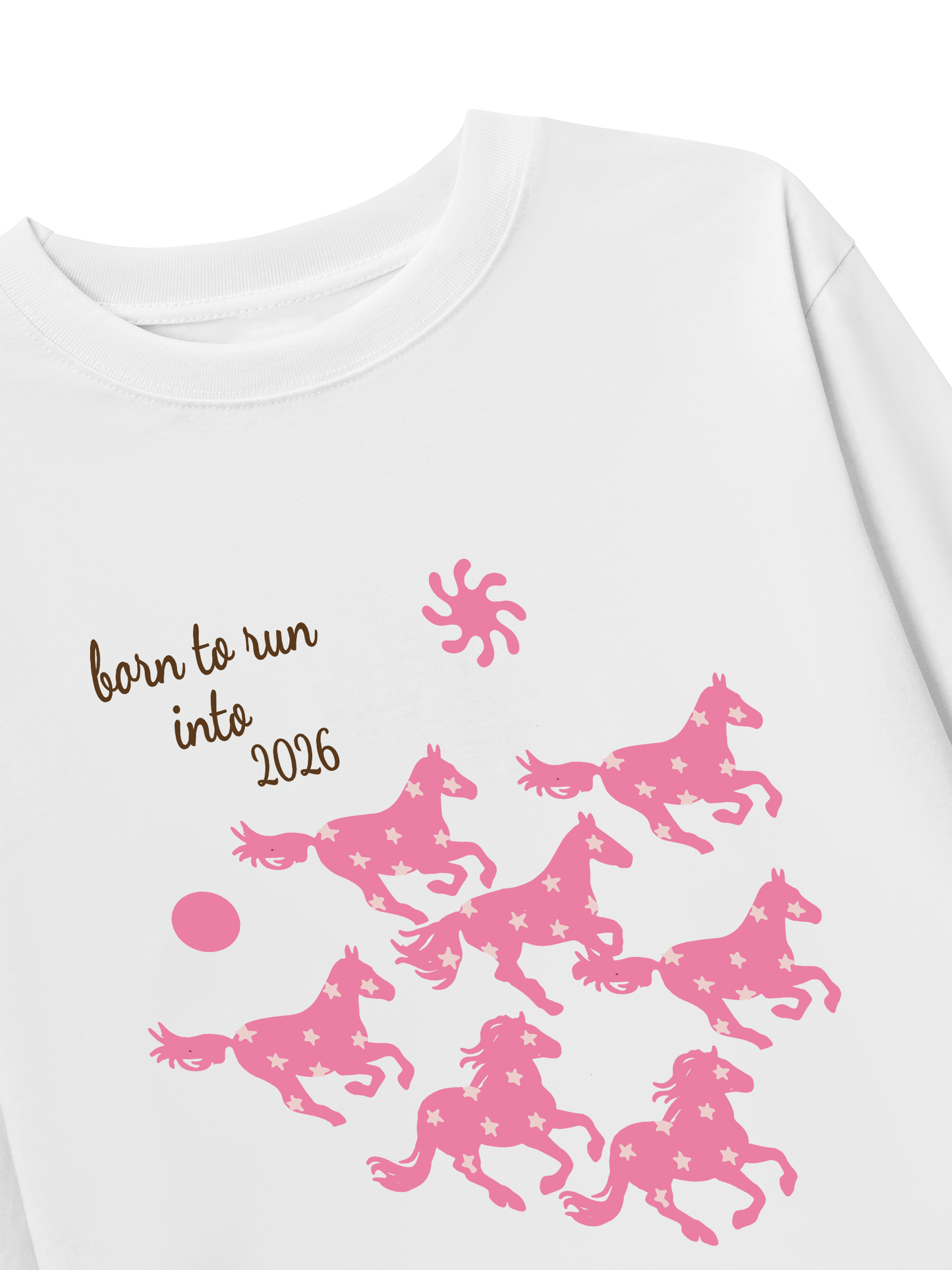 Áo Thun Dài Tay Born To Run Into 2026