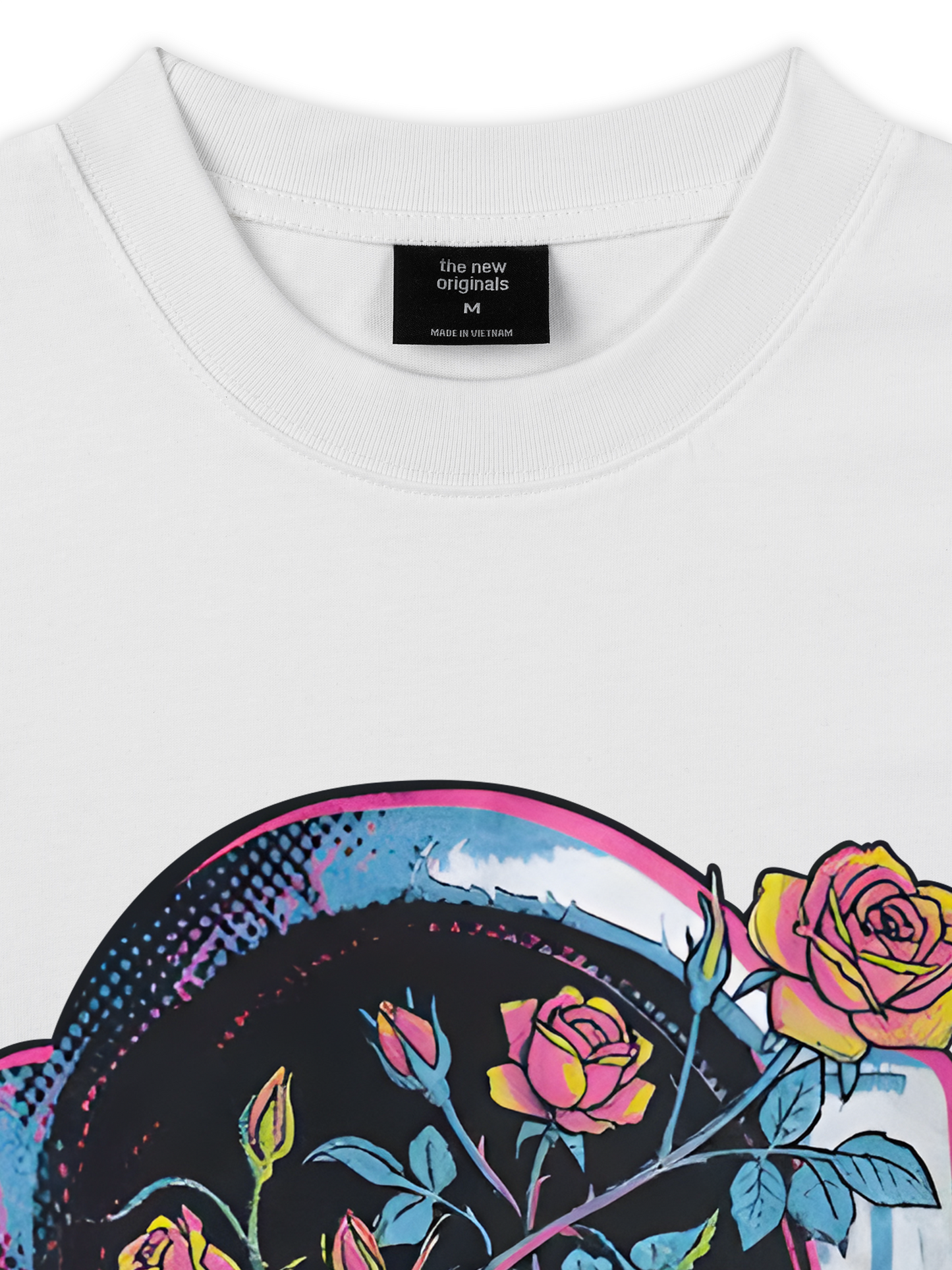 Áo Thun Relaxed Fit Cosmic Blooms
