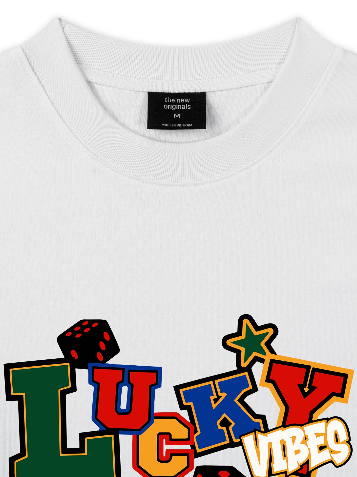 Áo Thun Relaxed Fit Lucky Vibes