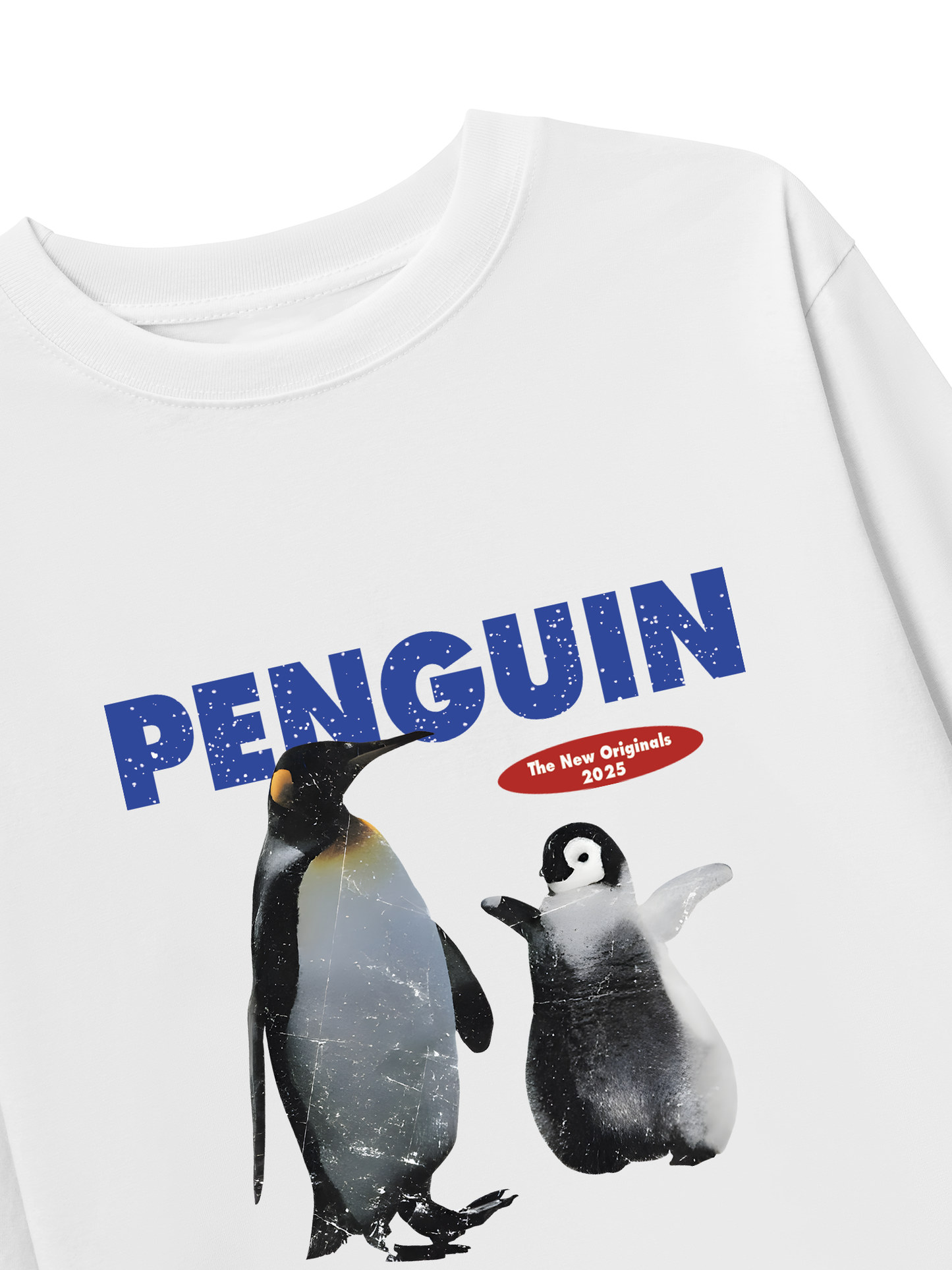 Áo Thun Dài Tay Penguin Funny