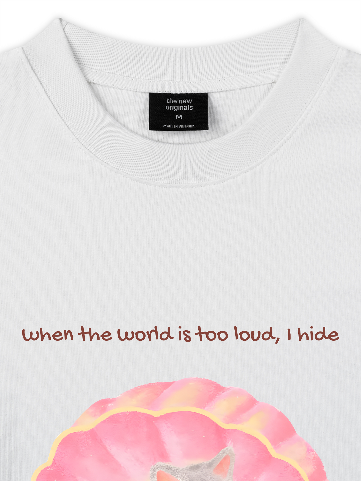 Áo Thun Relaxed Fit When The World Is Too Loud
