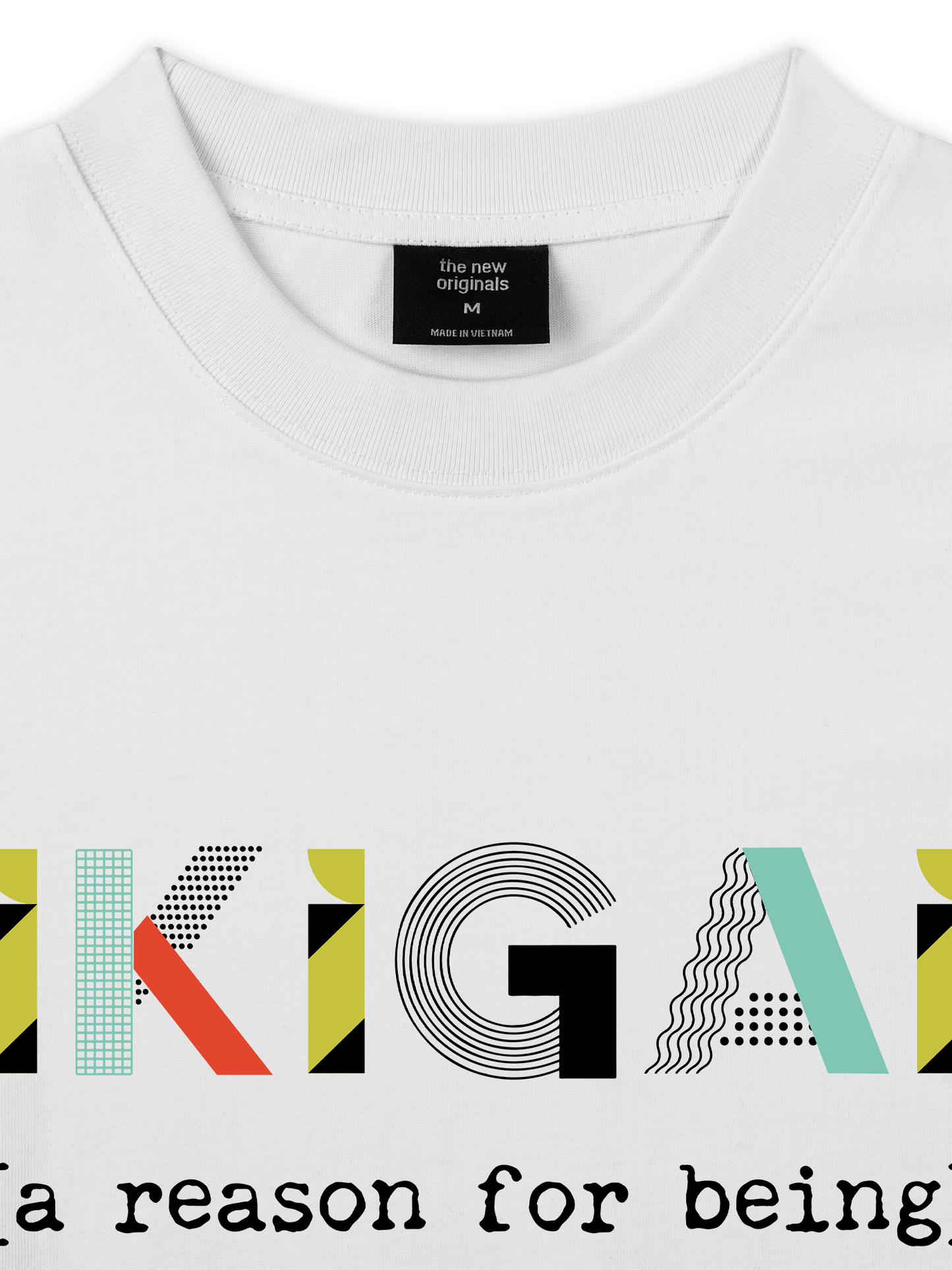 Áo Thun Relaxed Fit Geometric Ikigai