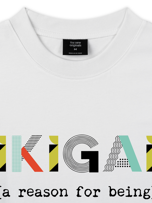 Áo Thun Relaxed Fit Geometric Ikigai