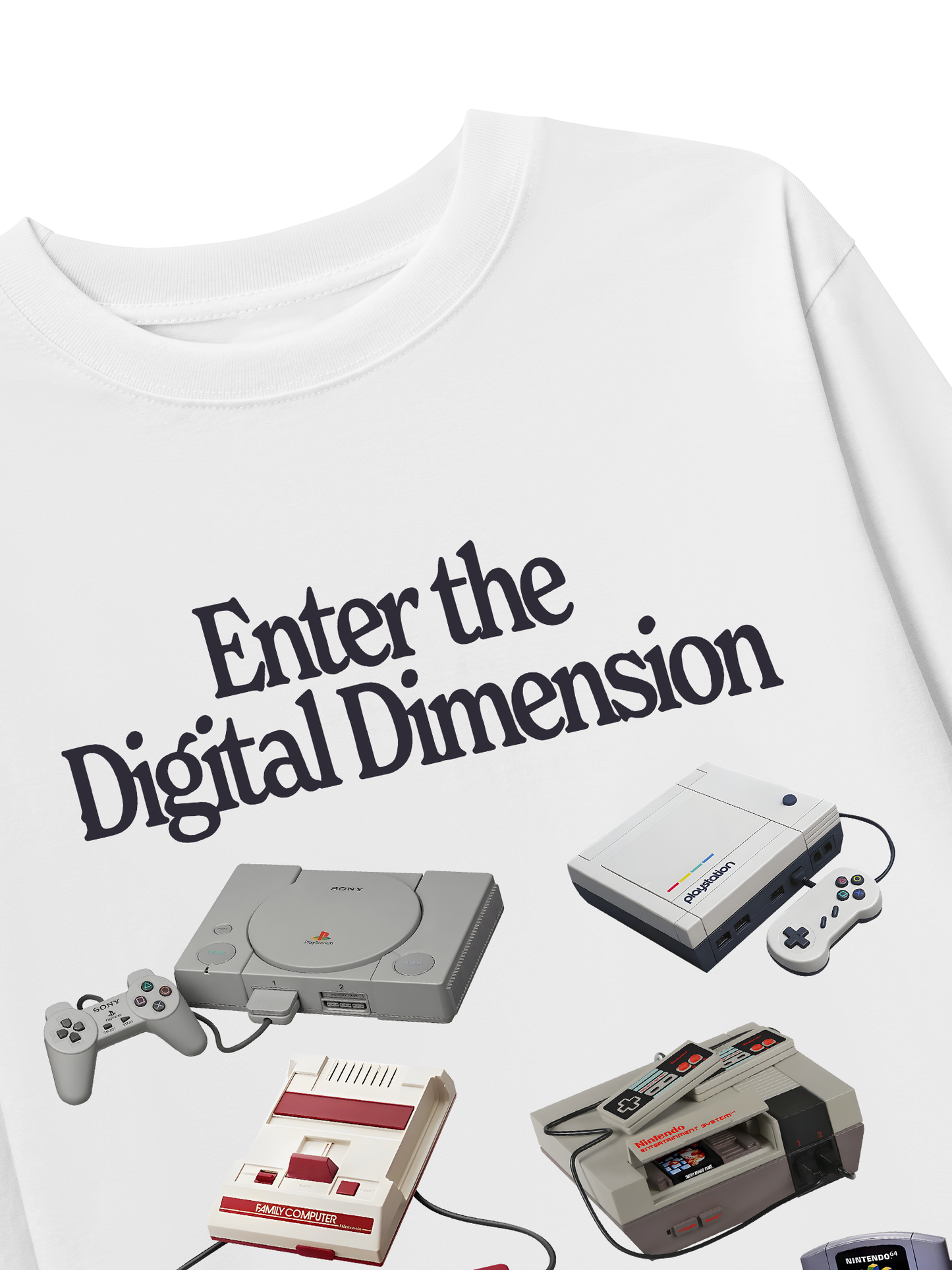 Áo Thun Dài Tay Enter The Digital Dimension