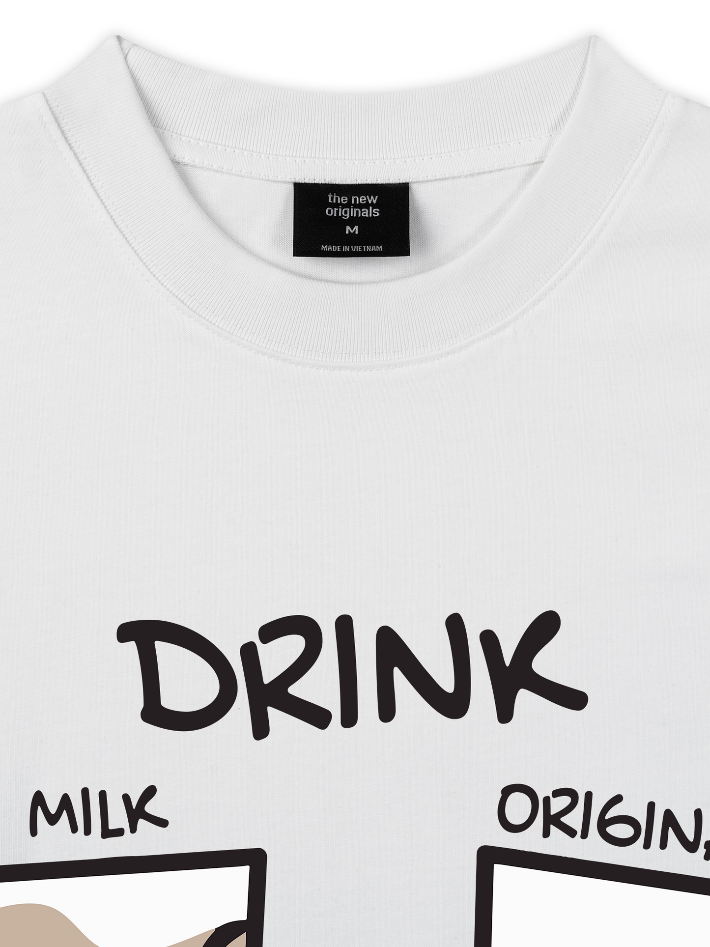Áo Thun Relaxed Fit Original Milk