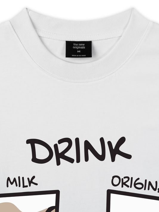 Áo Thun Relaxed Fit Original Milk