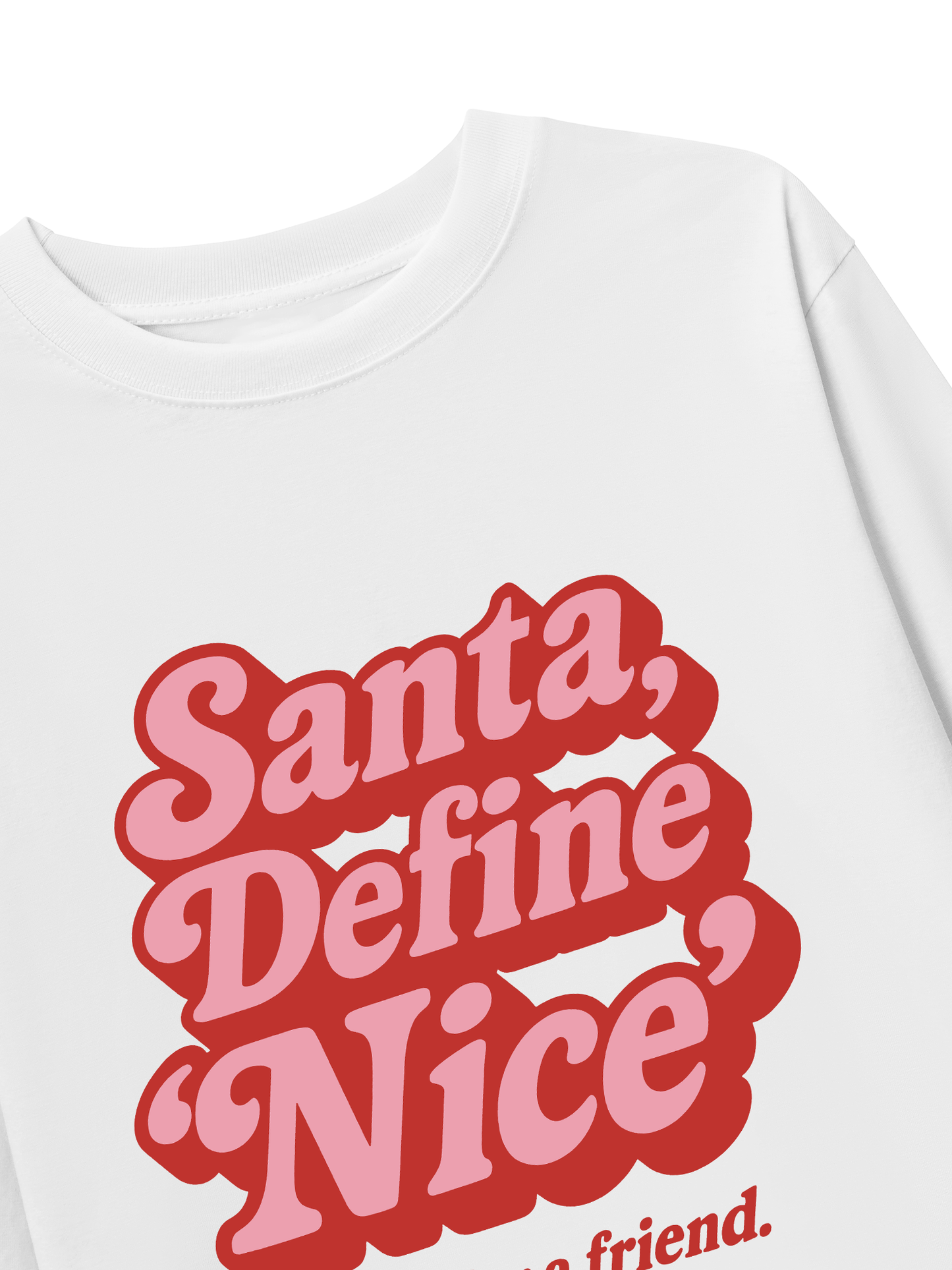 Áo Thun Dài Tay Santa Define Nice