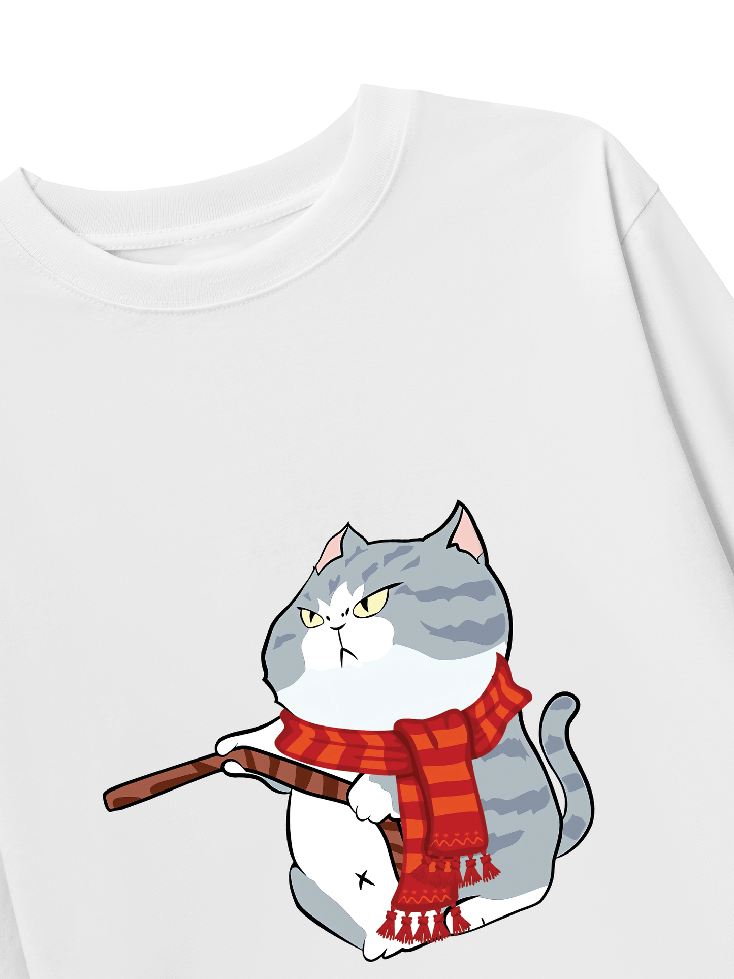 Áo Thun Dài Tay Funny Couple Xmas Cat