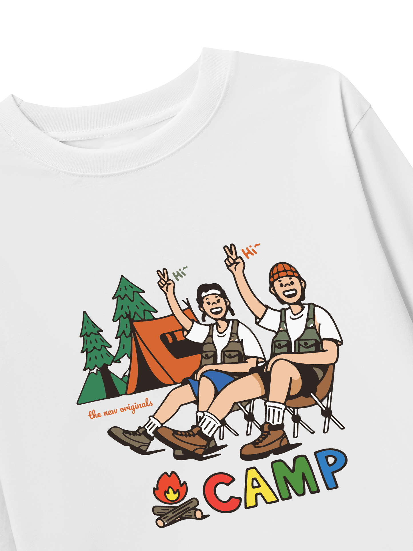 Áo Thun Dài Tay Go Camping