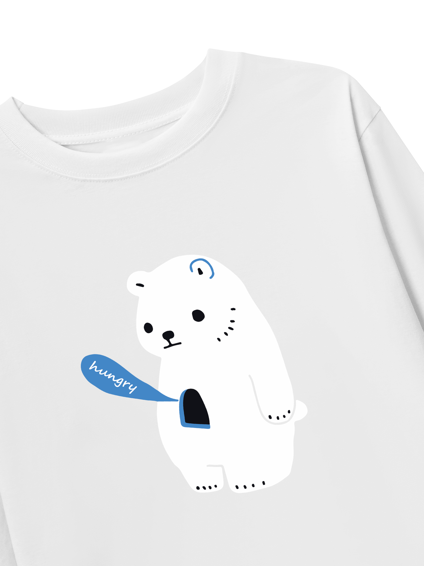 Áo Thun Dài Tay Hungry Bear
