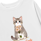 Áo Thun Dài Tay Blooming Kitty