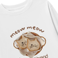 Áo Thun Dài Tay Sweet Pastry Meow Meow Bead