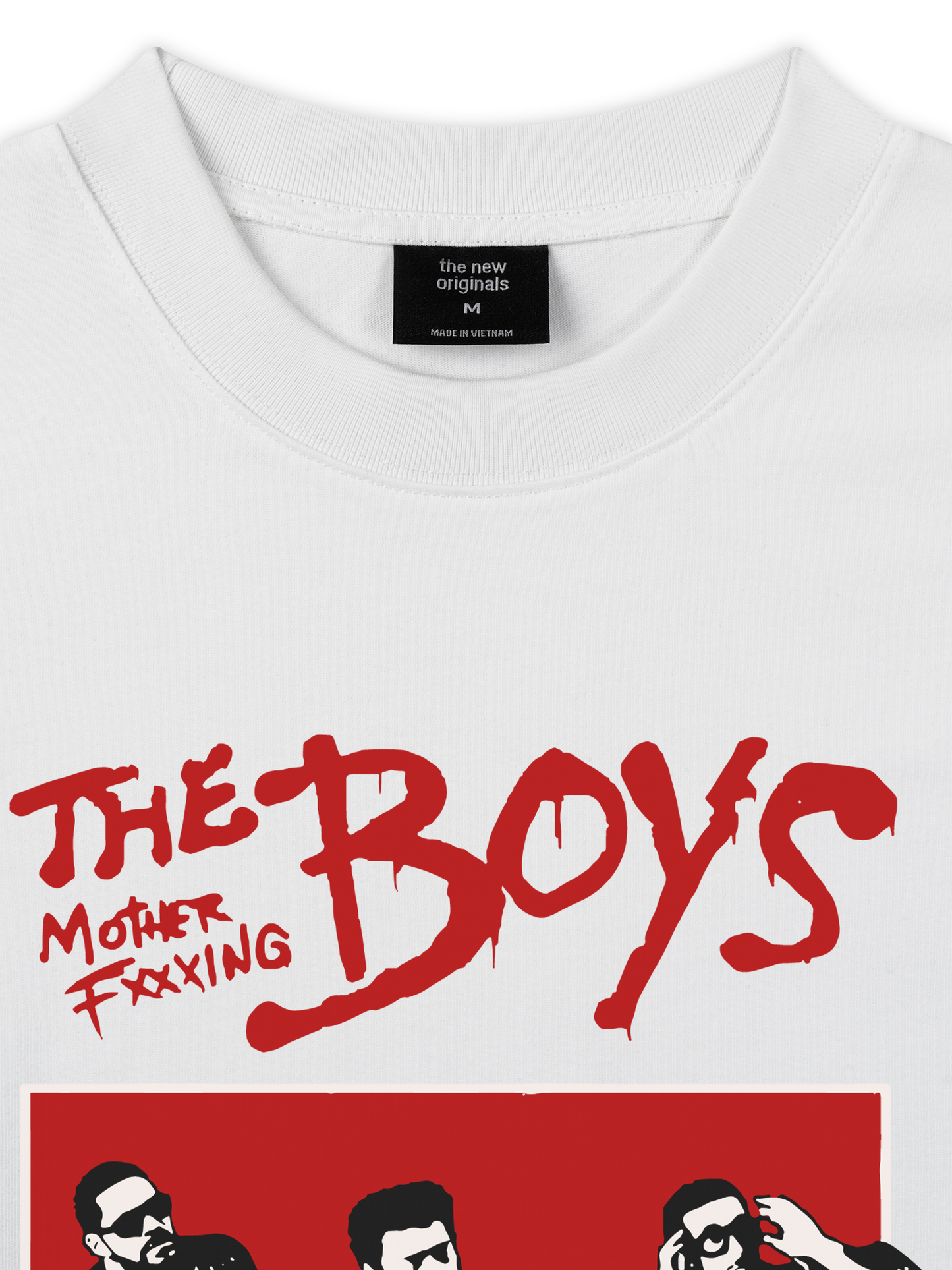 Áo Thun Relaxed Fit Movie The Boys Red Frame