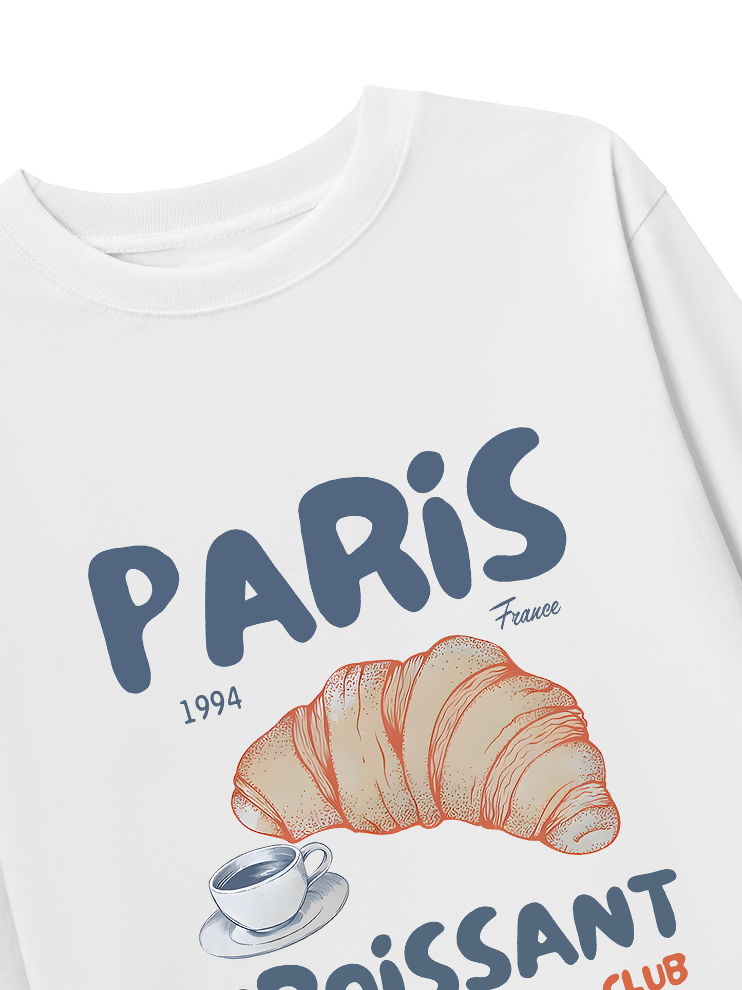 Áo Thun Dài Tay Paris Coissant