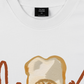Áo Thun Relaxed Fit Animal Mood Toast Face Cat