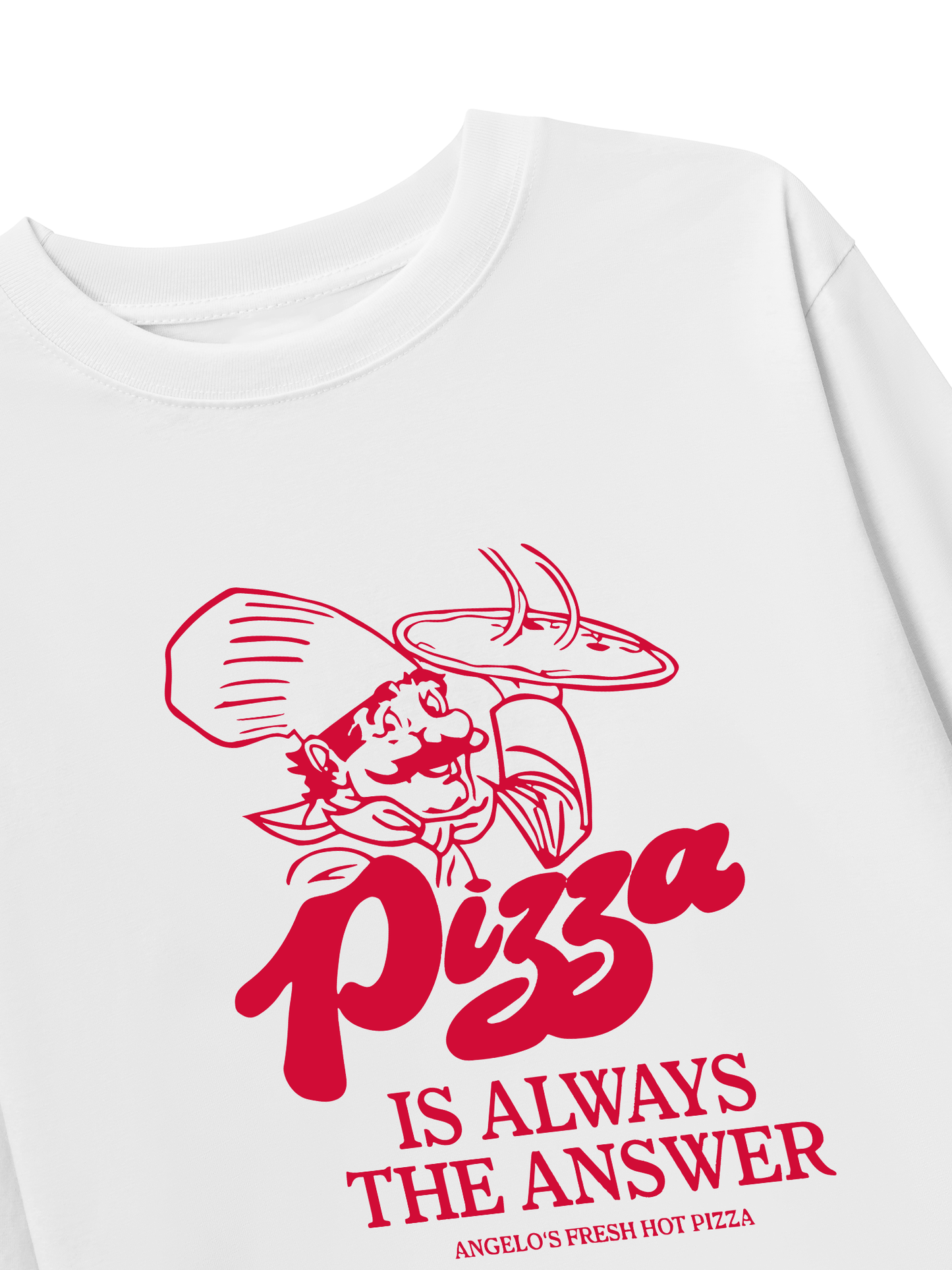 Áo Thun Dài Tay Pizza Is Always The Answer
