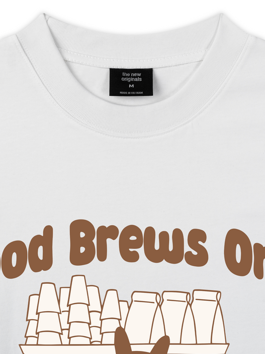 Áo Thun Relaxed Fit Good Brews Only