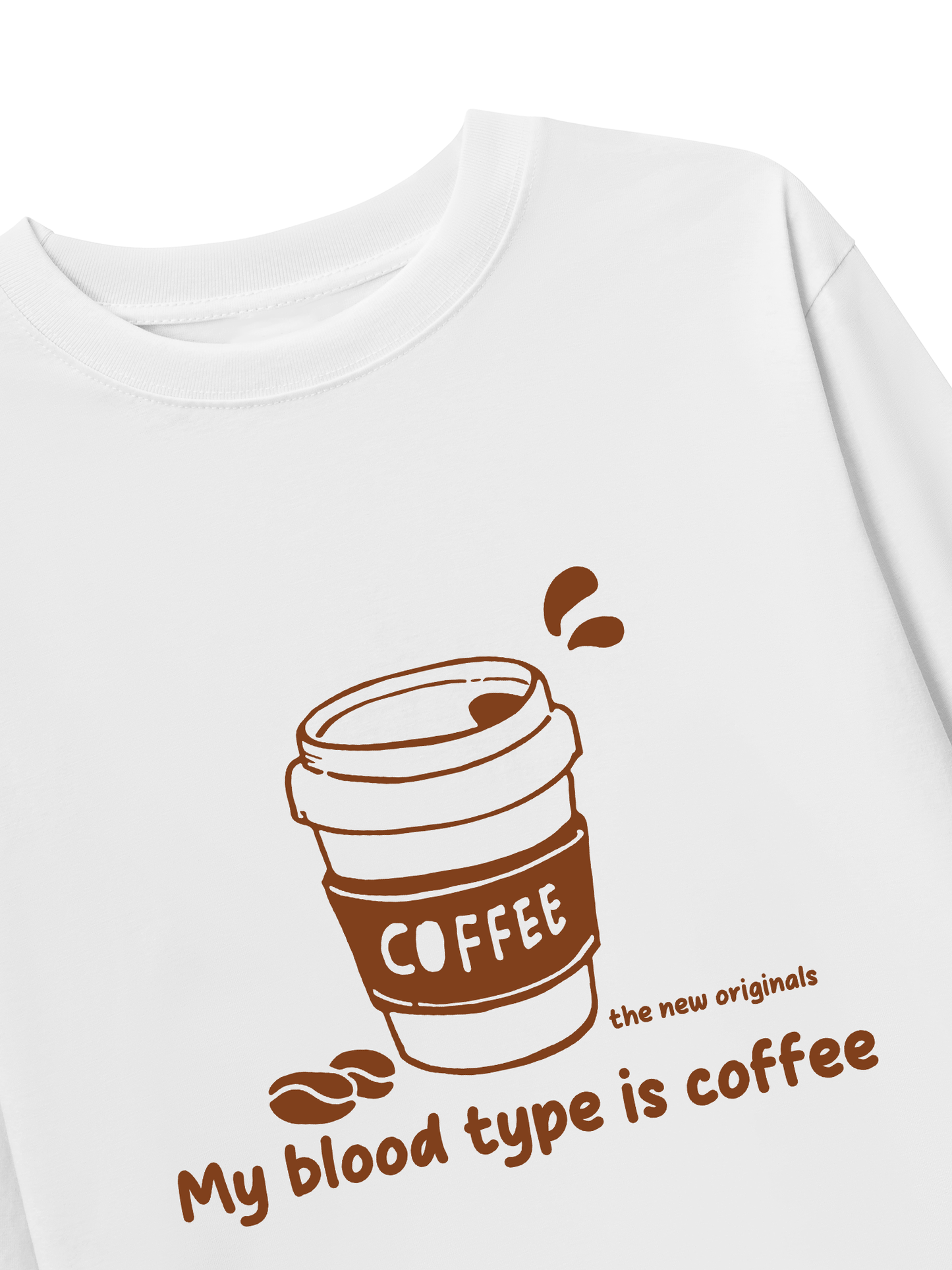 Áo Thun Dài Tay My Blood Type Is Coffee