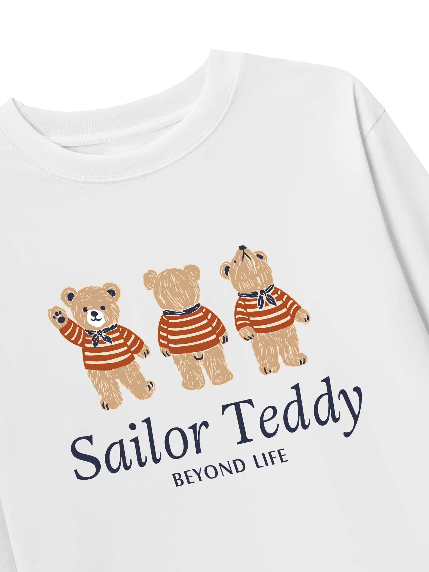 Áo Thun Dài TaySailor Teddy
