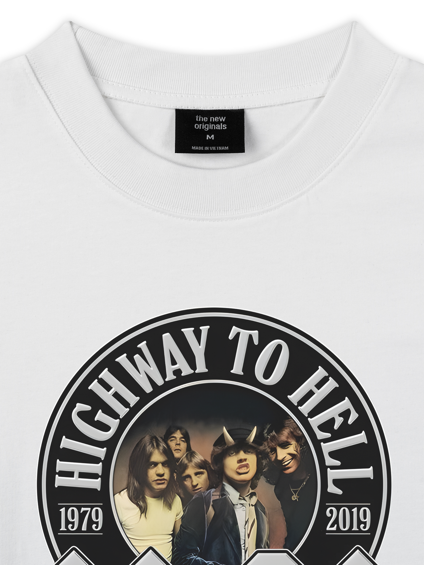 Áo Thun Relaxed Fit AC DC Highway To Hell