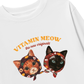 Áo Thun Dài Tay Vitamin Meow