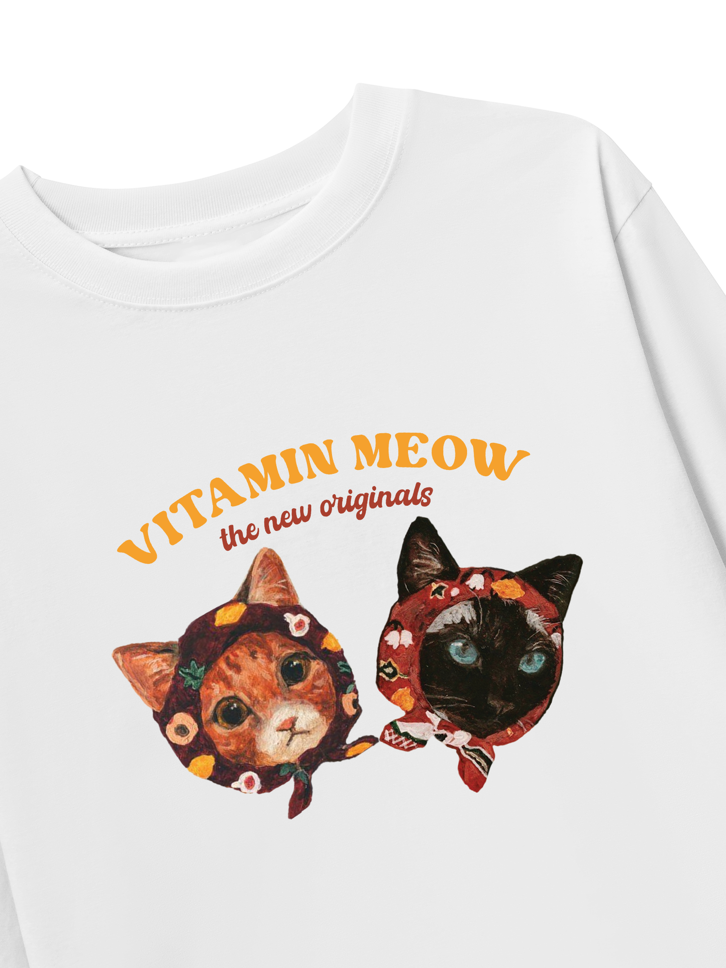 Áo Thun Dài Tay Vitamin Meow
