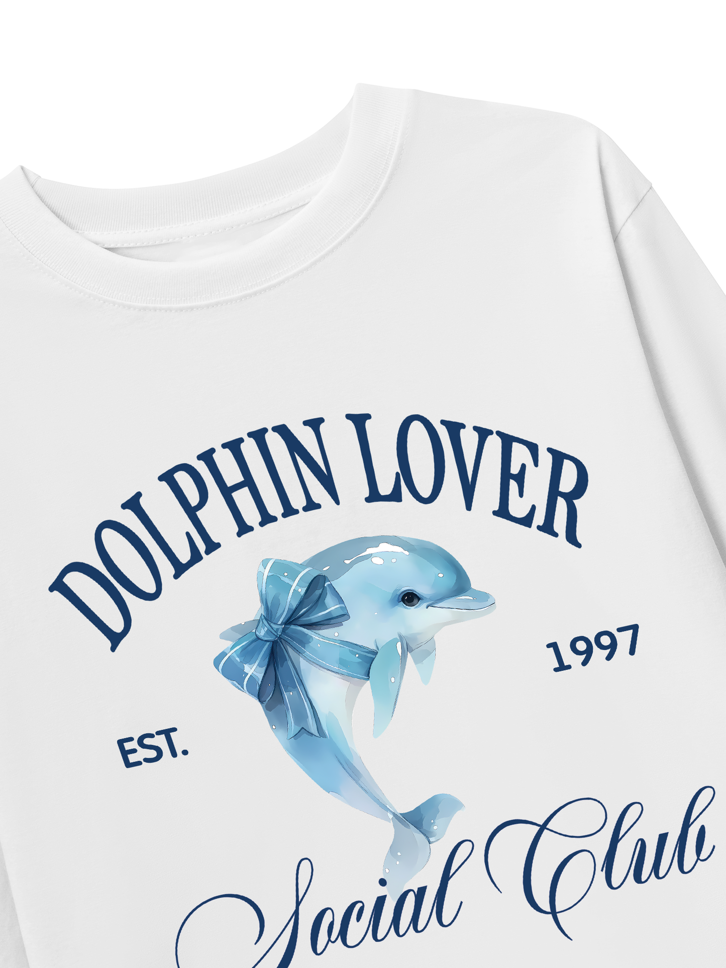 Áo Thun Dài Tay Ocean Dolphin Lover