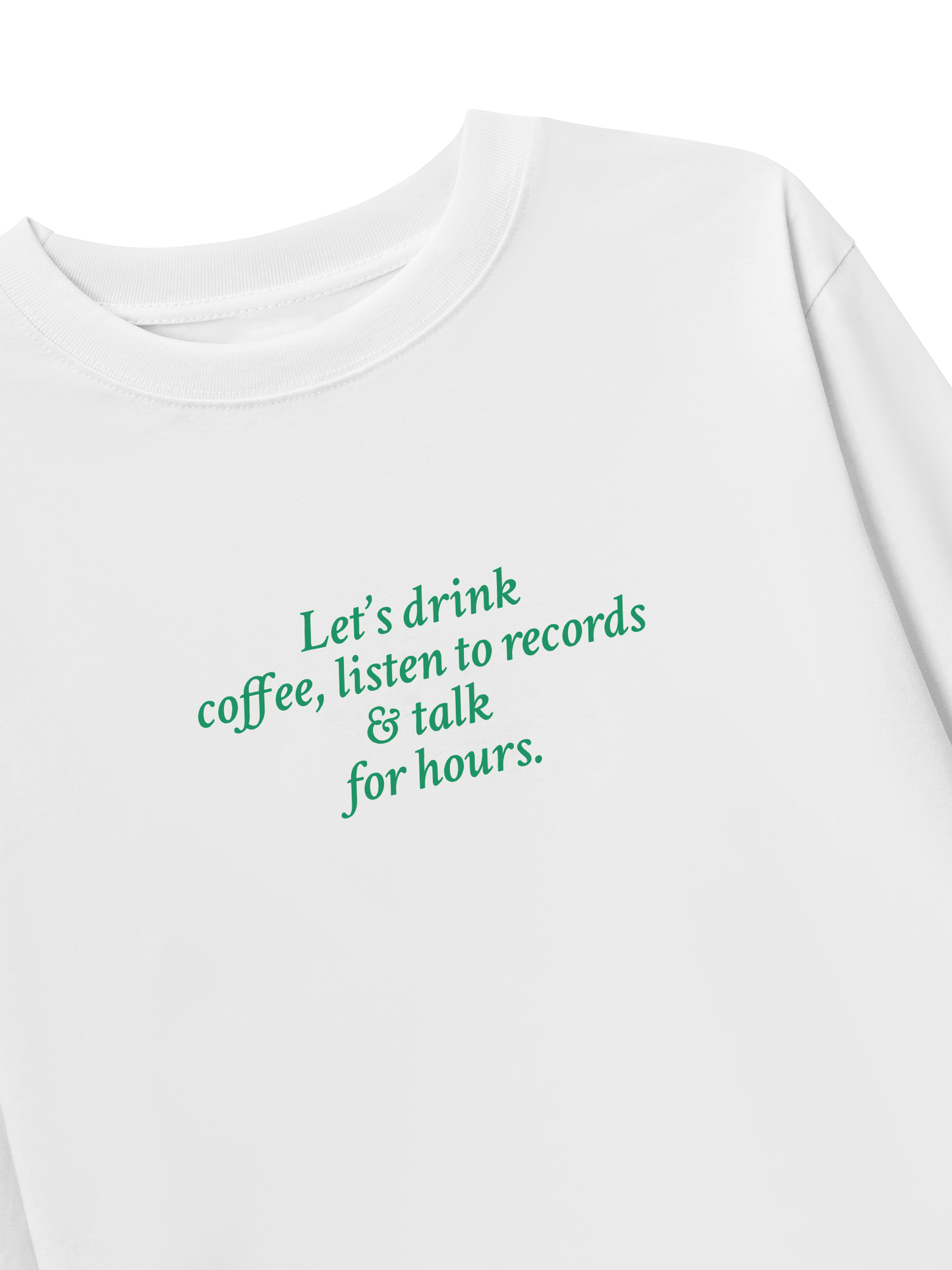 Áo Thun Dài Tay Let_s Drink Coffee