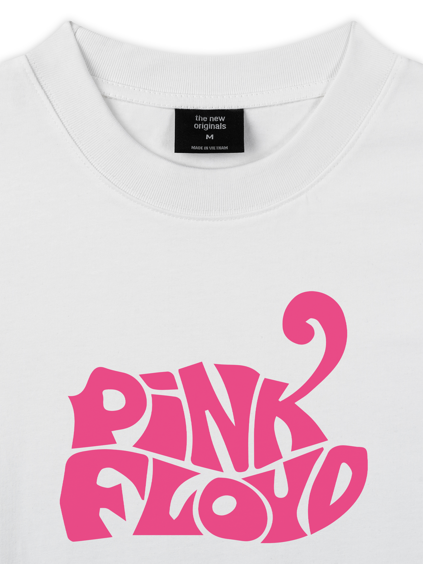 Áo Thun Relaxed Fit Pink Floyd Logo Pink