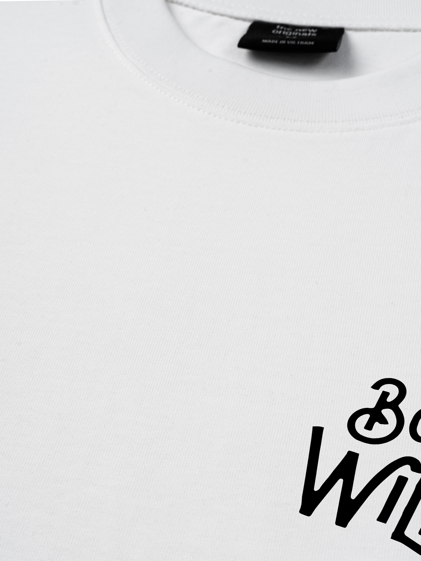 Áo Thun Relaxed Fit Wolf Born To Be Wild