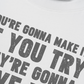 Áo Thun Relaxed Fit Pink Floyd You're Gonna Make It If You Try
