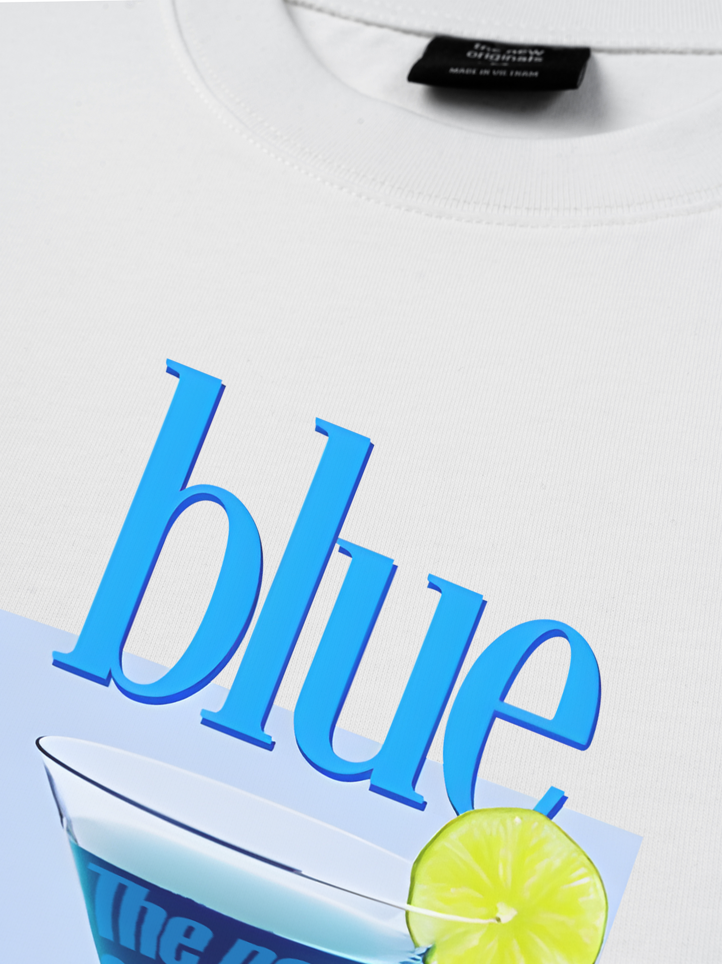 Áo Thun Relaxed Fit Fresh Blue Lagoon
