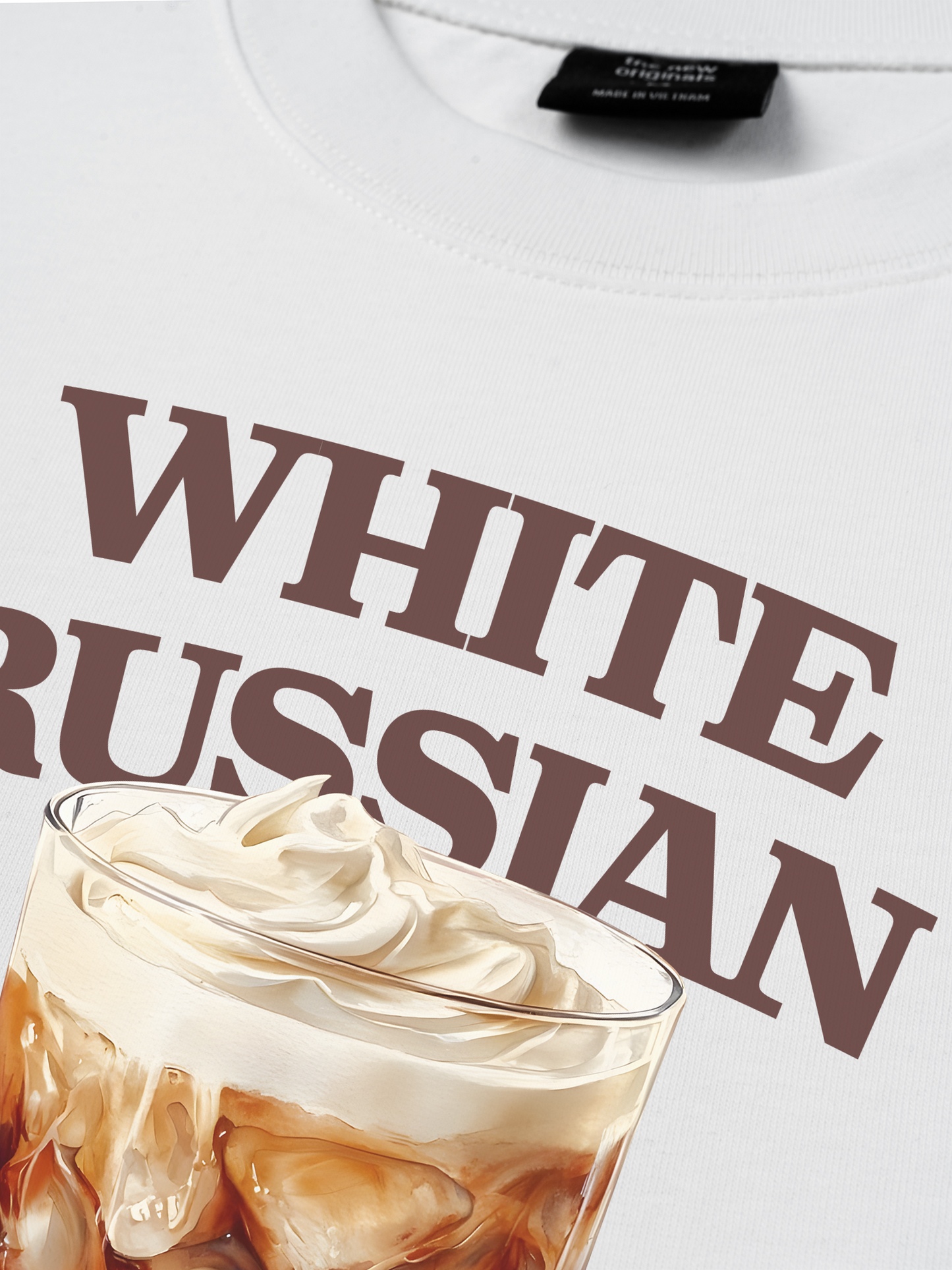 Áo Thun Relaxed Fit Fresh White Russian
