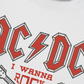 Áo Thun Relaxed Fit Music Rock AC DC I Wanna Rock & Roll