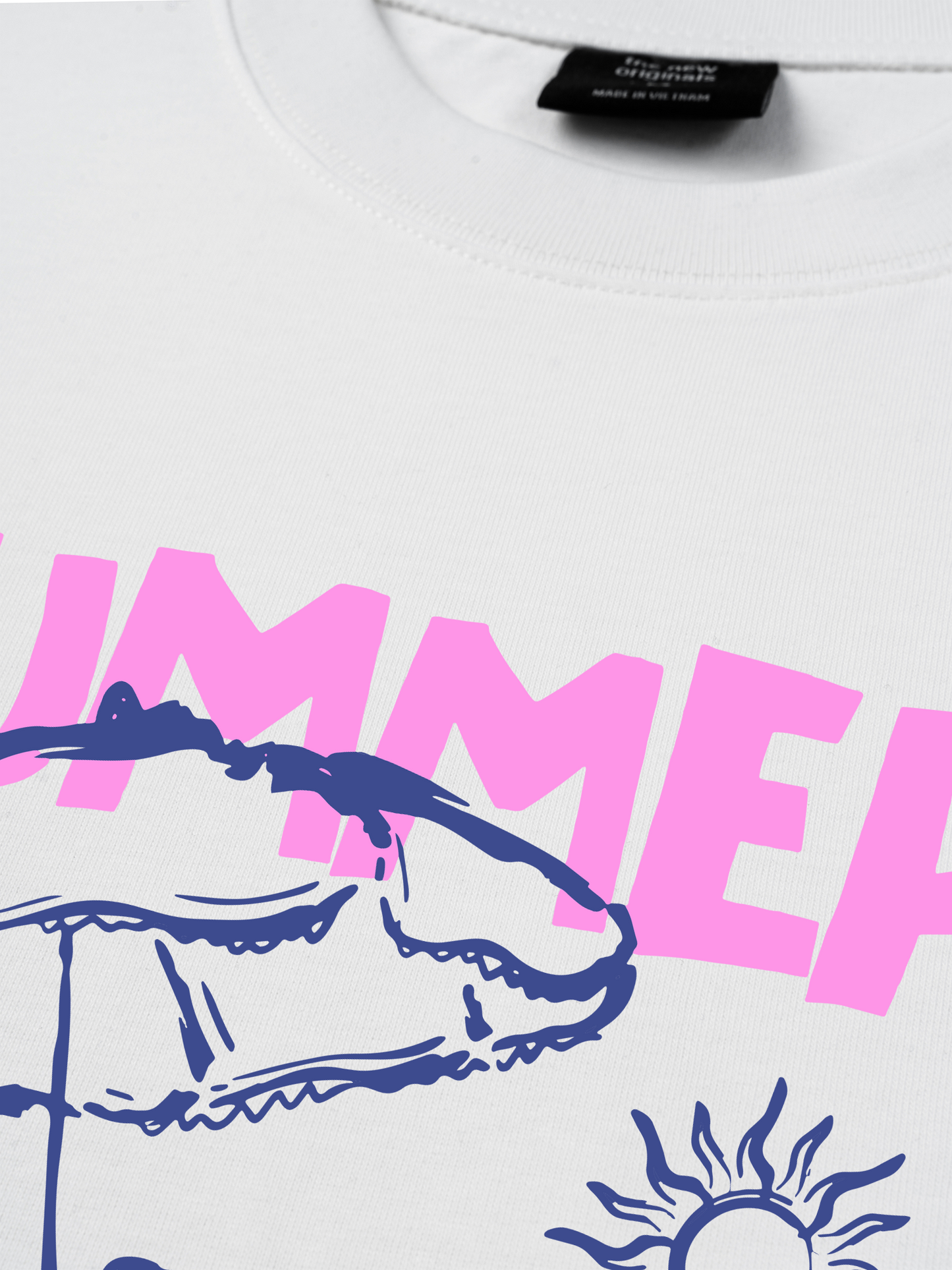 Áo Thun Relaxed Fit Summer Holiday The Girl