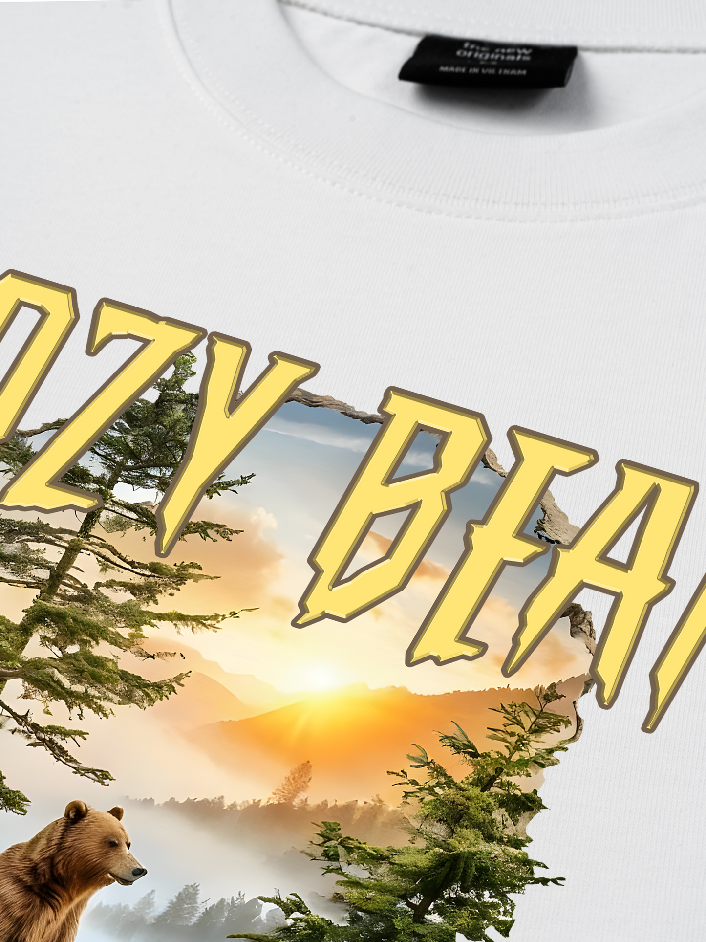 Áo Thun Relaxed Fit Cozy Bear