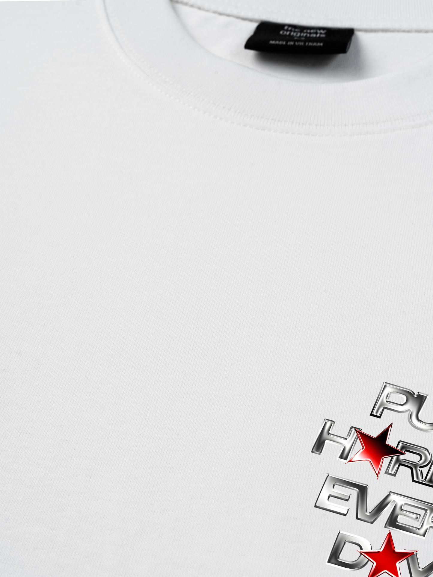 Áo Thun Relaxed Fit Push Harder Every Day