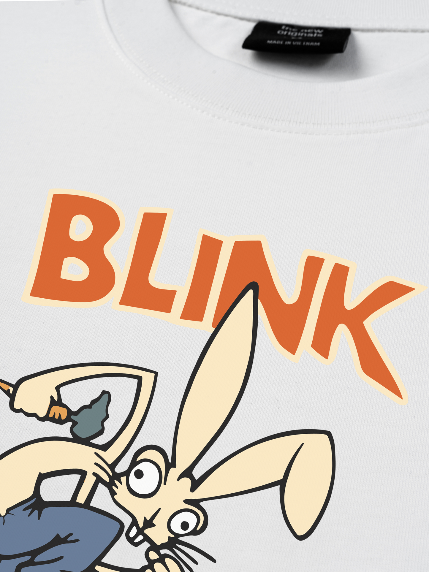 Áo Thun Relaxed Fit Blink 182 Bunny Logo